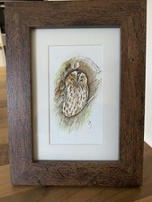 ORIGINAL (Not A print!) Framed