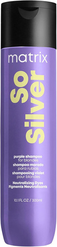 Matrix silver purple toning - purple,
