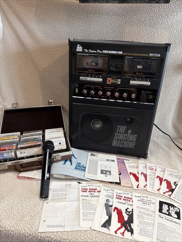Vintage singing machine - vintage,