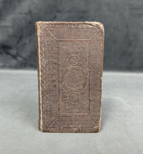 Antique miniature pocket bible - pocket,