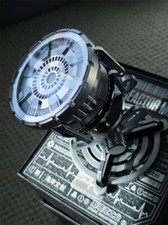 1:1 Scale Iron Man Arc Reactor MK3 LED Light Tony Stark Chest Light Gift Box