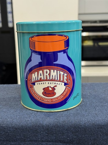 Marmite tin retro storage - marmite, –