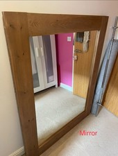 Large Wooden Mirror 🪞