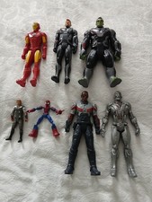 Marvel Action Figures x 7 (2