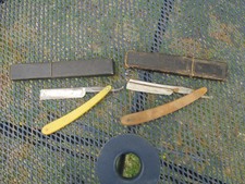 Antique Lot of 2 Straight
