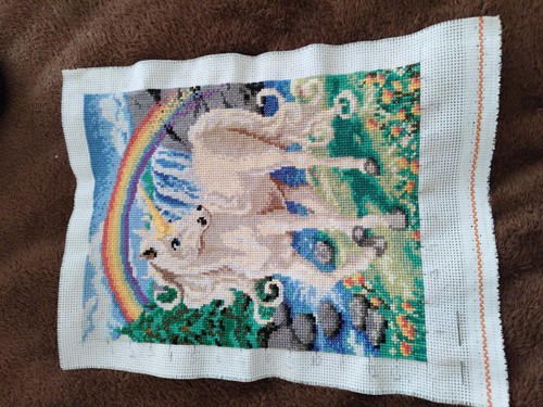 Unframed finished cross stitch - finished, cross-stitch