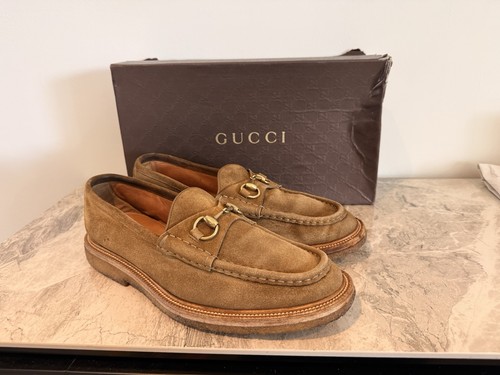 Gucci moca horsebit slip - horsebit,