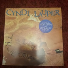 Cyndi Lauper  True Colors Album   LP play Tested Vinyl Excellent condition 1986