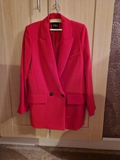 Zara Womens Size M Dark Pink