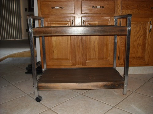 Vintage mid century tier - mid, 2-tier