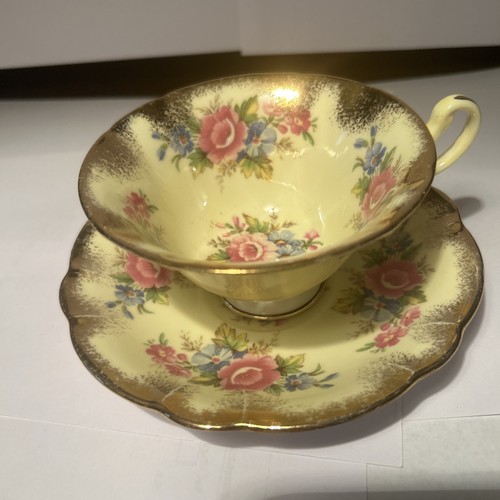 Vintage yellow brain foley - yellow, e