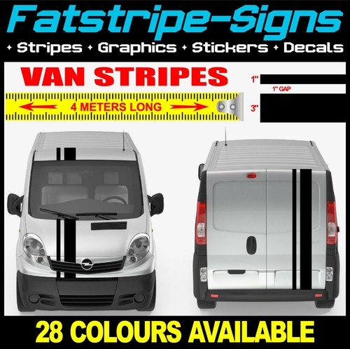 Van stripes vinyl graphics - van,