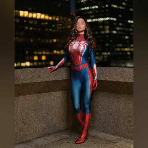 New ps4 spider woman jumpsuit - new,