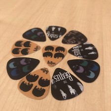 BEATLES GUITAR PICKS PLECTRUMS