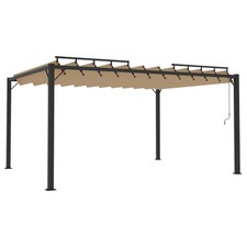 Gazebo with Louvered Roof