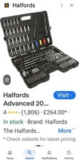 Halfords Advanced 200 Piece