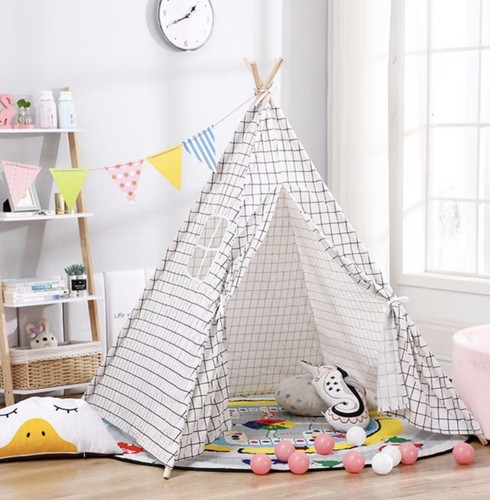 Kids teepee play tent with - teepee,