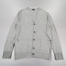 James Perse Mens Cardigan Grey