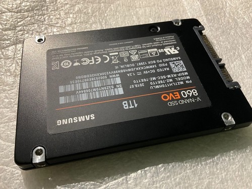 Faulty samsung 860 - faulty, evo
