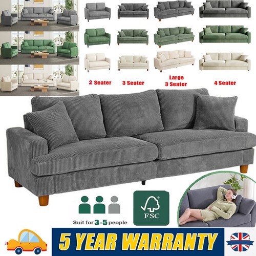 Seater corduroy sofa jumbo - corduroy,
