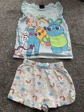 Disney Toy Story Girls Short Pyjamas Age 3-4 Years