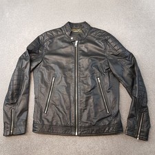 Diesel Mens Jacket Large Black