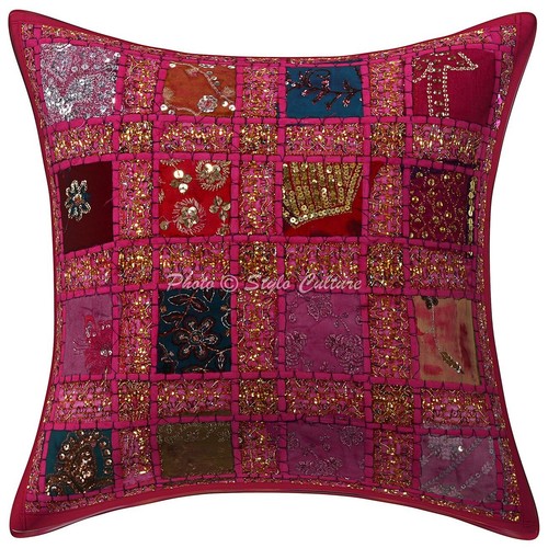 Patchwork cushion cover - patchwork,