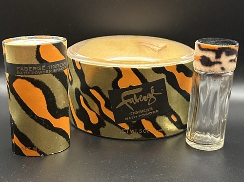 Vintage faberge tigress bath - tigress,