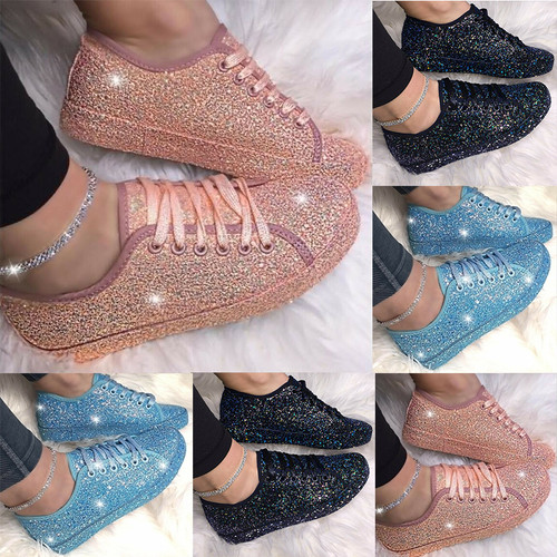 Womens trainers bling - womens, sequin