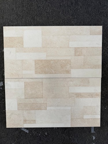 25m2 beige brick effect - beige,