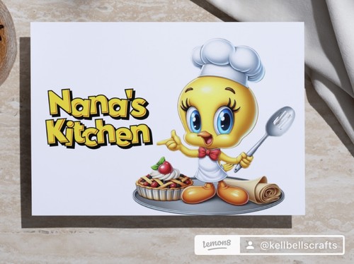 Personalised tweety pie - tweety, a4