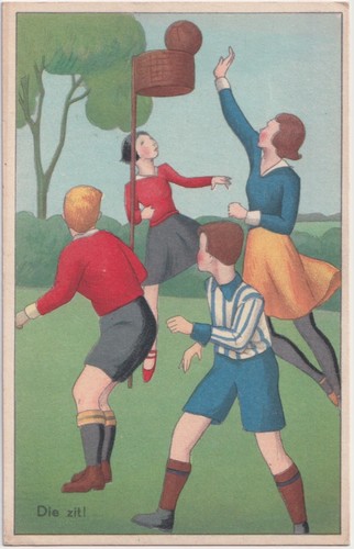 Vintage artist postcard die - postcard,