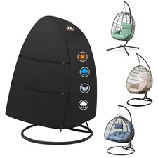 Zettum Egg Chair Cover 173x167cm Waterproof Double Cocoon Swing