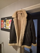 Leather And Sheepskin Bomber