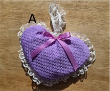 Handmade heart-shape flower