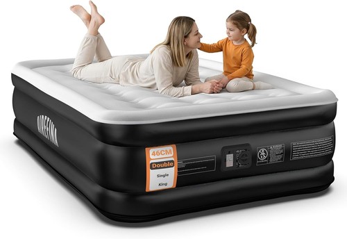 Air mattress double airbed - air, mattress,