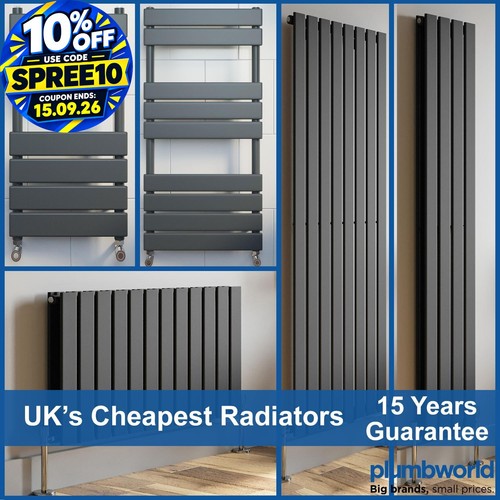Anthracite flat panel - panel, bathroom
