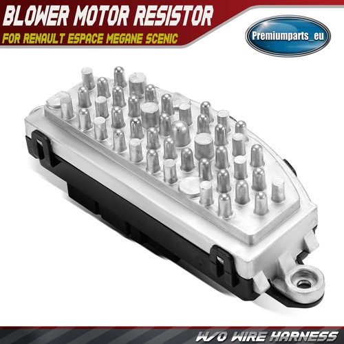 Heater blower motor - blower, resistor