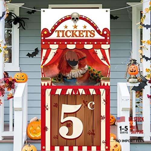 Halloween scary clown - halloween,