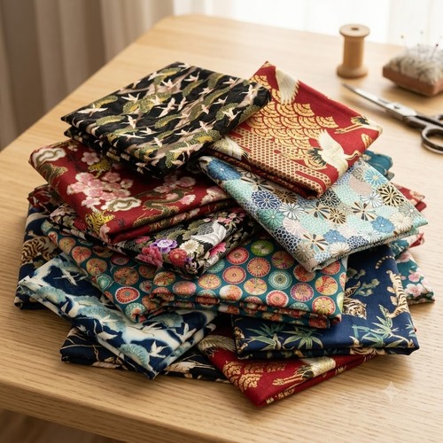 Japanese cotton fabric - japanese,
