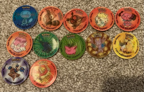 Pokemon tazo x12 holographic - pokemon,