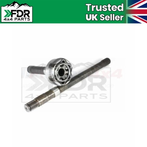 Front spline half - rh,