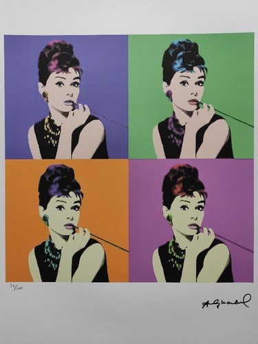 Andy warhol signed lithograph - warhol,
