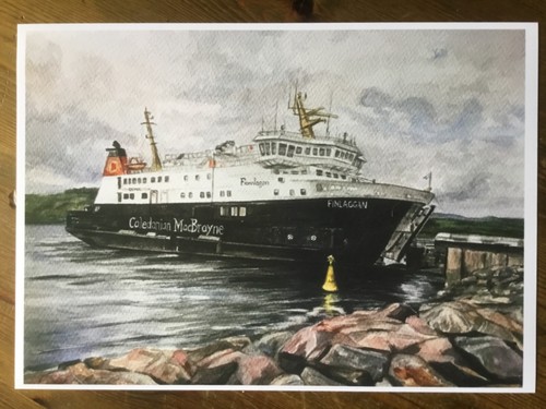 Scottish ferry boat - scottish,