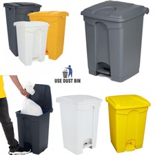 Recycling Dustbin Rubbish Pedal Bin Waste Trash Kitchen Home Office 20L 30L 60L