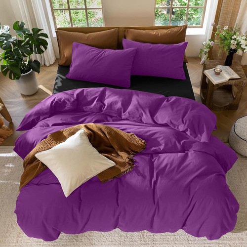 Reversible duvet quilt cover - reversible,