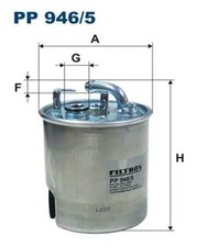 Fuel filter In-Line Filter PP