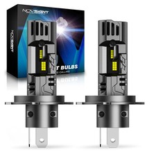 NOVSIGHT Pair 120W 40000LM H4 LED Headlight Bulbs Kit 6500K Canbus Error Free