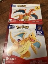 Pokémon Dragonite and Charizard Mega Blocks Sets