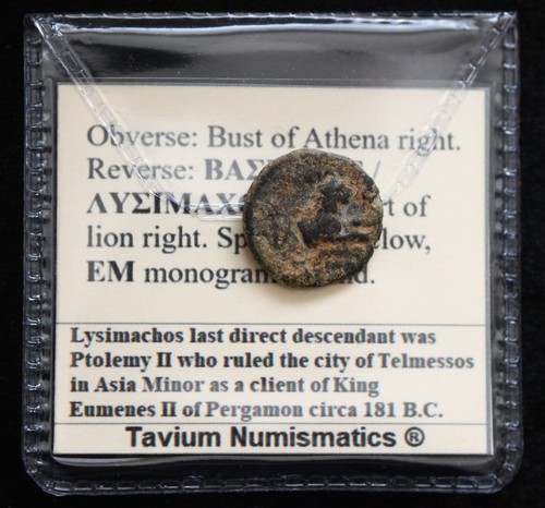 Lysimachos lion athena 281bc - lion,